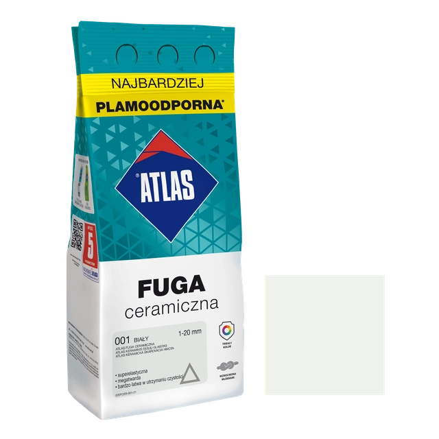 Argamassa Cerâmica Atlas 2 kg Branco 001