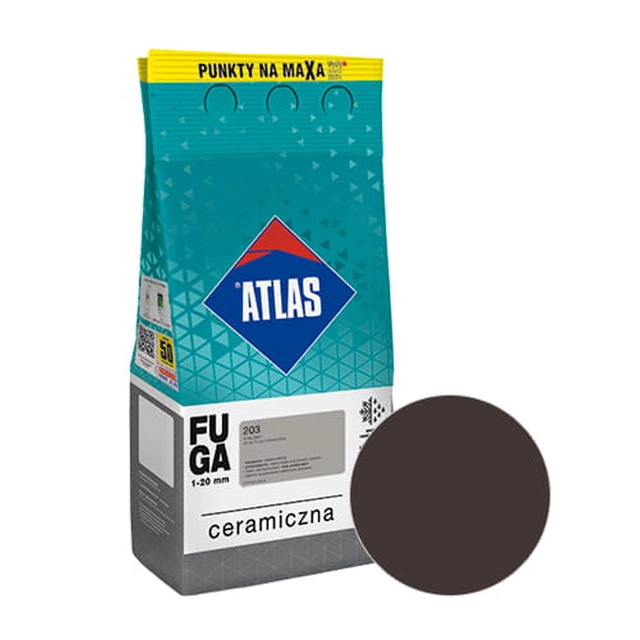 Argamassa cerâmica Atlas 5 kg dark venge 124