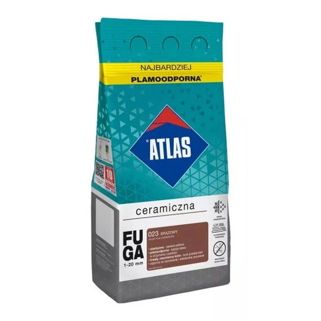 Argamassa cerâmica Atlas marrom 023 2kg