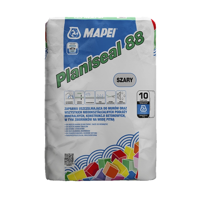 Argamassa de cimento Mapei Planiseal 88 cinza 25 kg