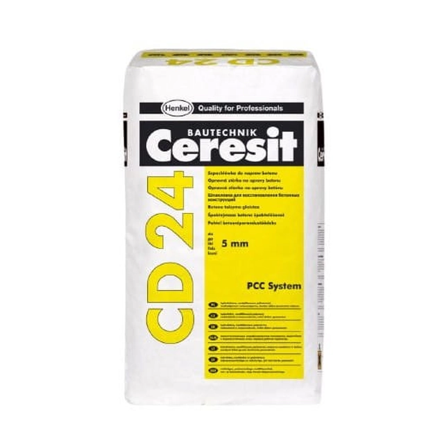 Argamassa de reparo de concreto Ceresit CD 24 25 kg