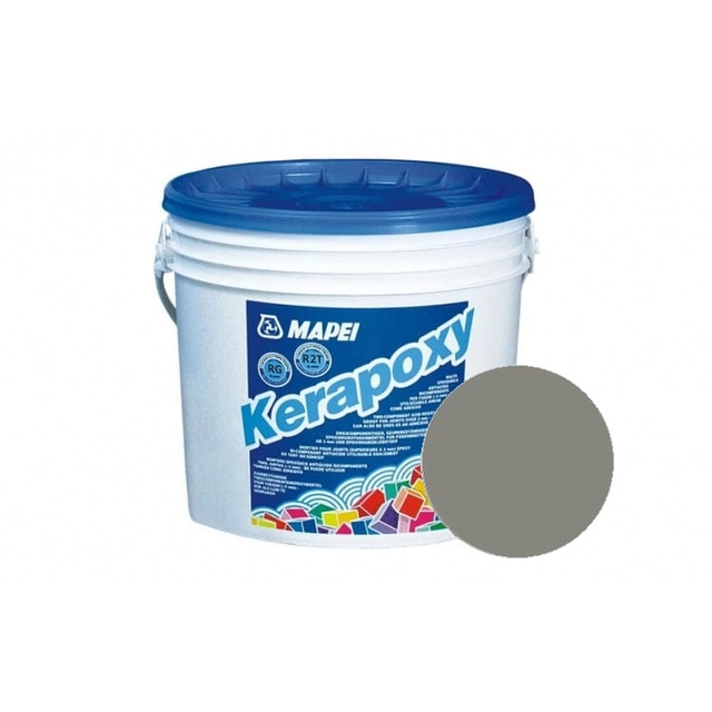 Argamassa epóxi cinza Kerapoxy Mapei 113 2kg