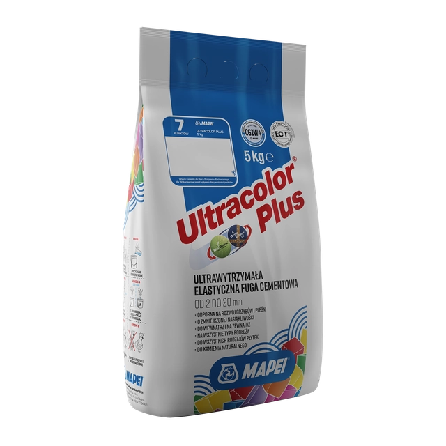 Argamassa Mapei Ultracolor Plus 113 cinza 5 kg