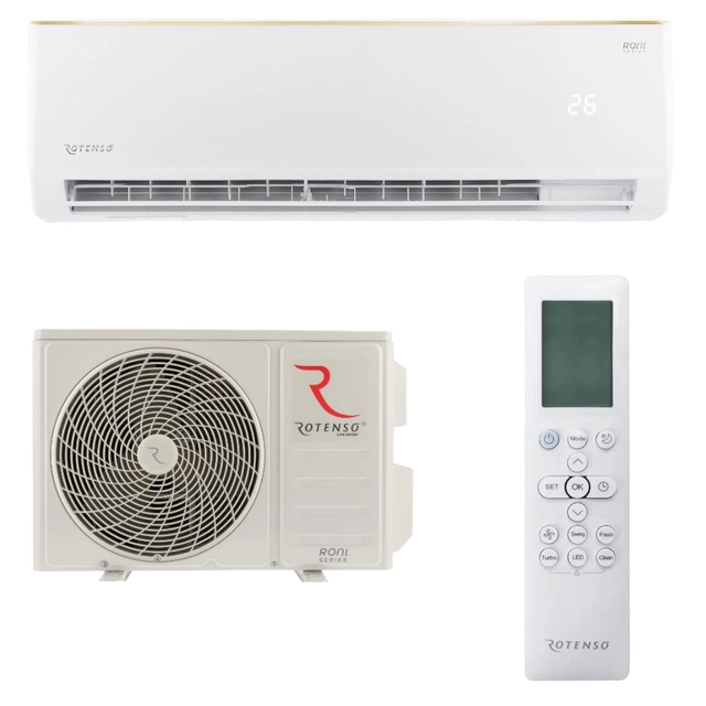 Aria condizionata RONI 3,4kW KIT WiFi ROTENSO 4D HD