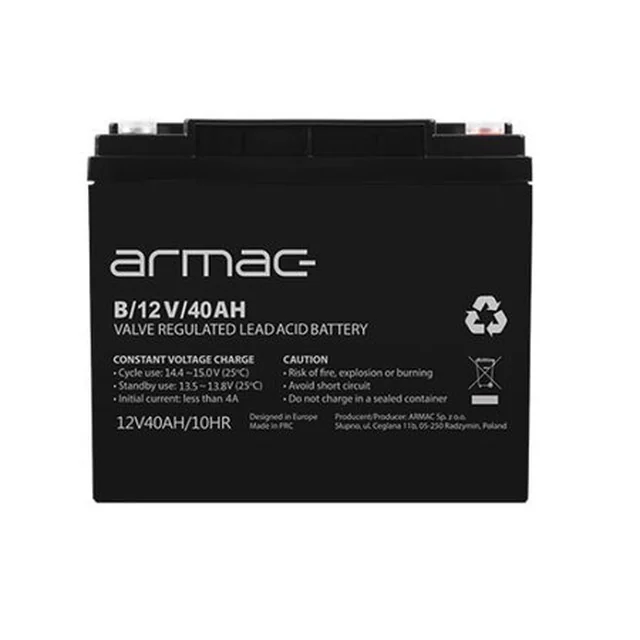 Armac-batterij 12V/40Ah (B/12V/40AH)