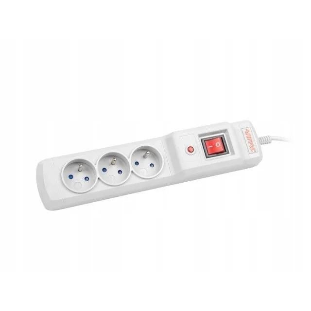 Armac Multi power strip M3 přepěťová ochrana 3 zásuvky 4.5 m šedá (M3/45/SZ)