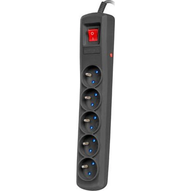 Armac power strip ARC5 surge protection 5 sockets 3 m black (ARC5/30/CZ)