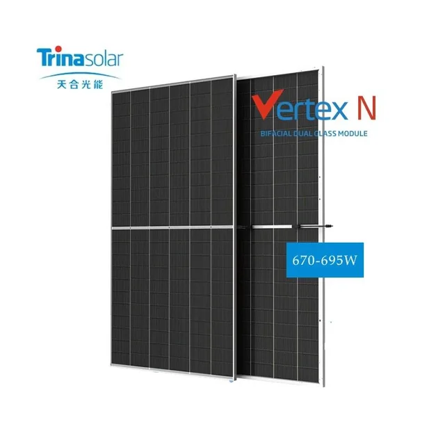 Armação Trina Solar TSM-690NEG21C.20 Prateada