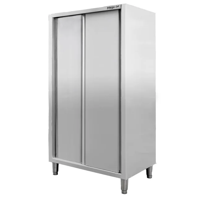 Armadio Catering Professionale in Acciaio Inox 2-drzwiowa 100x50x200cm