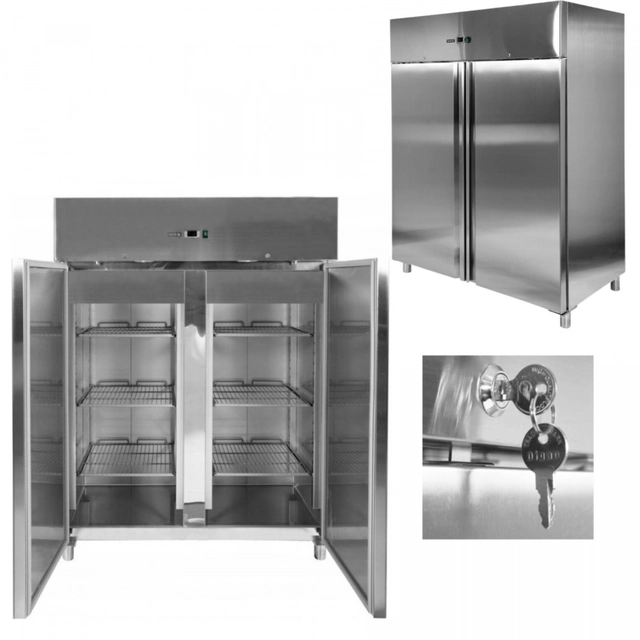 Armadio congelatore Catering Congelatore 1200l 2-Drzwiowa Yato Yg-05221