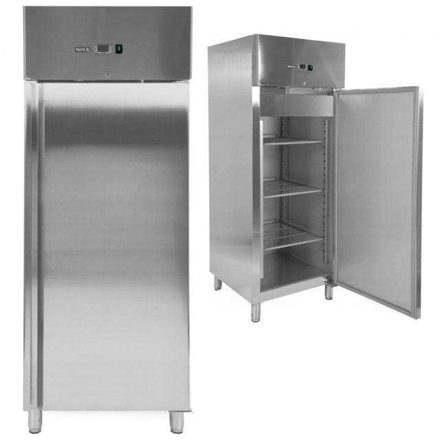 Armadio di refrigerazione per catering 600l 68x81x201 Yato in acciaio inossidabile Yg-05215