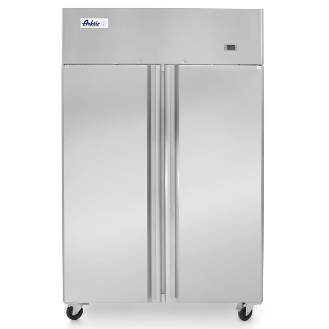 Armario congelador Congelador de acero inoxidable Catering 2-Drzwiowa 900l Hendi 233139