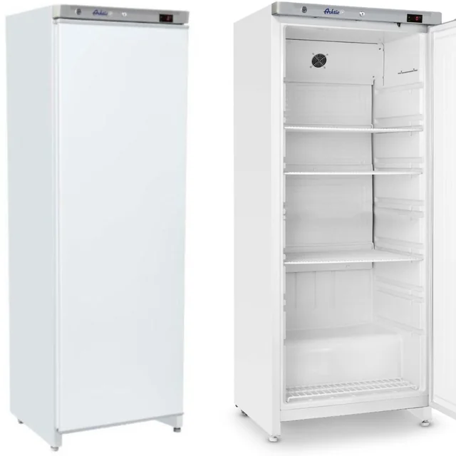 Armário de refrigeração 1-drzwiowa aço, capacidade 600 l 0-8C 193 W Linha Budget - Hendi 236048