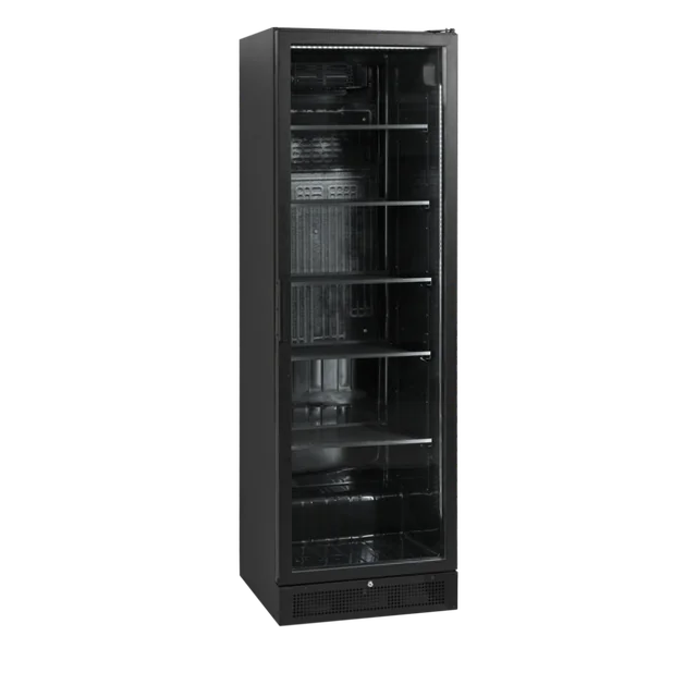 Armário de refrigeração do refrigerador com display preto 387L SCU1425H