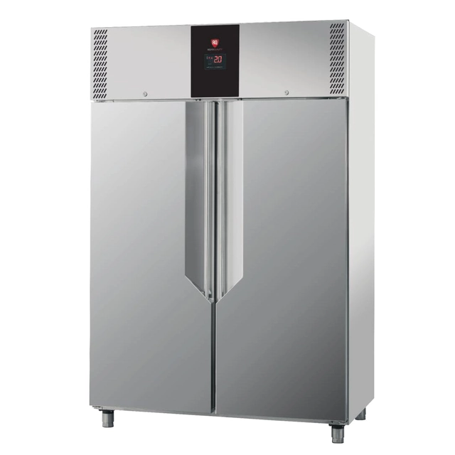 Armario de refrigeración RQSALC 1400 | GN 2/1 | ahorro de energía | acero inoxidable | 1400 l | Prémium | 1358x875x2119 mm