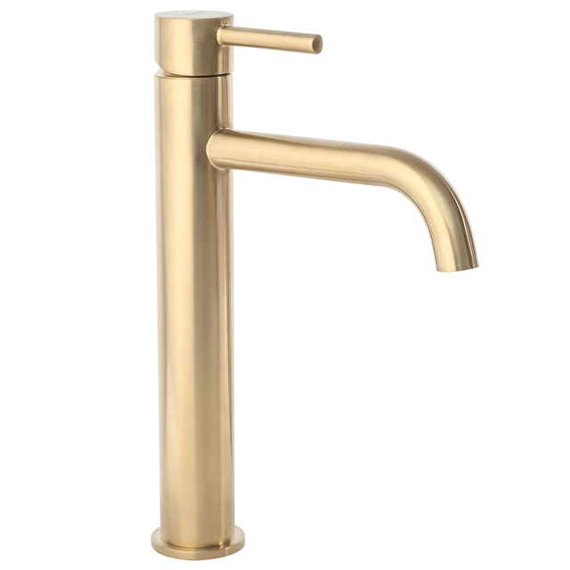 Armatura za umivalnik REA LUNGO Gold Brushed Tall