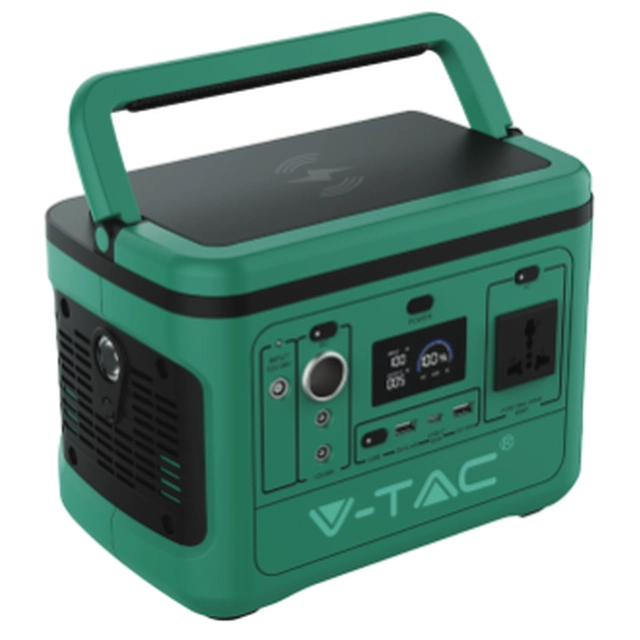 Armazenamento de energia portátil 500W/26.2Ah/21.6V V-TAC VT-606 em estoque