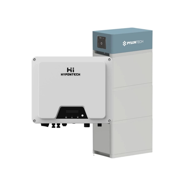 Armazenamento de energia Pylontech H2 10.65 kWh Hypontech HHT 5 kW 3F