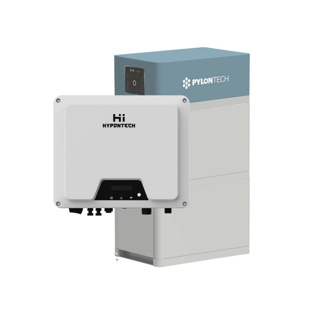 Armazenamento de energia Pylontech H2 7.1 kWh Hypontech HHT 10 kW 3F