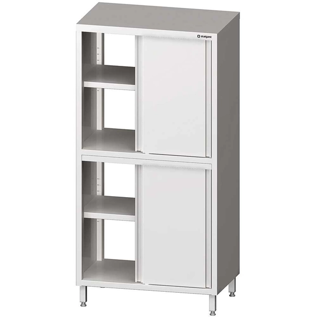 Armoire en acier inoxydable D.Glissement 120x60x200 Stalgast