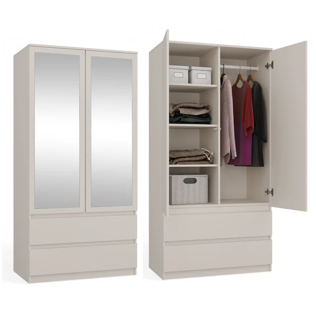 Armoire Malwa SS-90L CACHEMIRE