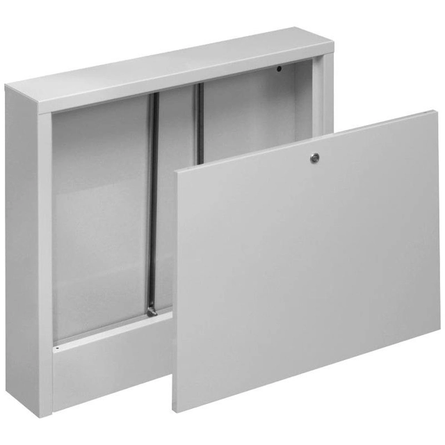 Armoire murale 1015x580x110 en ligne sur 14 circulation fermée par une pièce