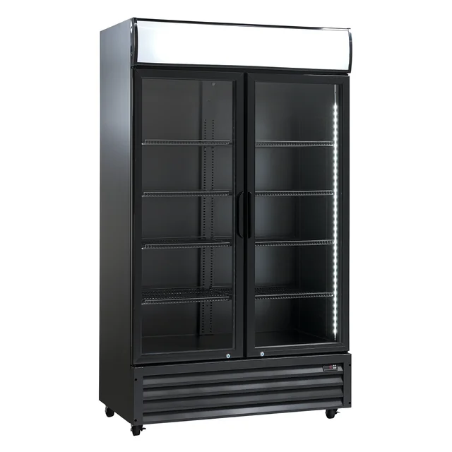 Armoire réfrigérée en verre | 879 l | SD1002BHE (RQ1100H-BLACK)