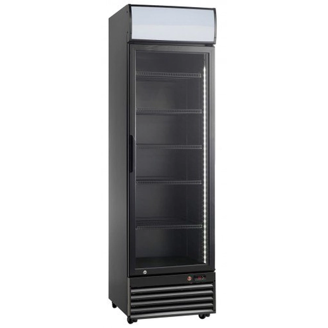 Armoire réfrigérée Verre 416-Black 338l Noir (Sd416)