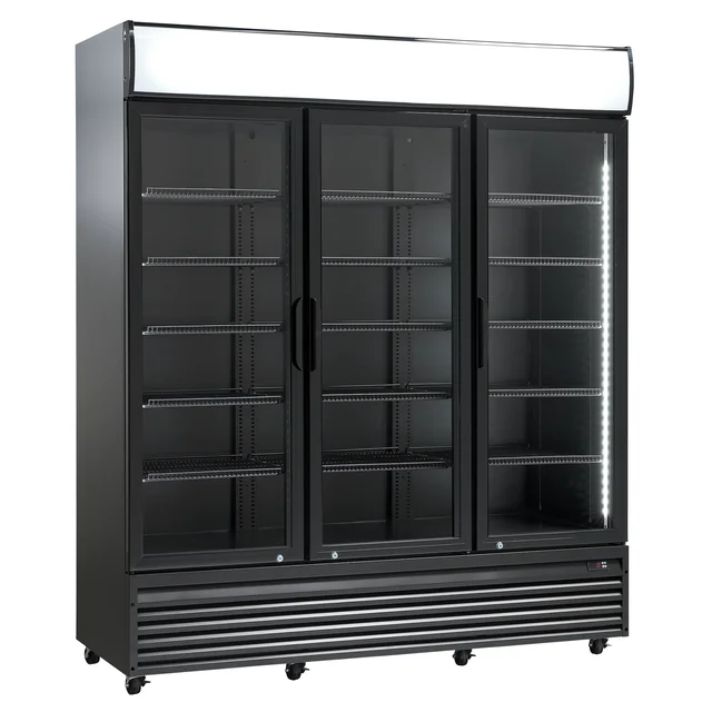 Armoire réfrigérée vitrée SD1502BHE | 1383 l (RQ1500H-BLACK)