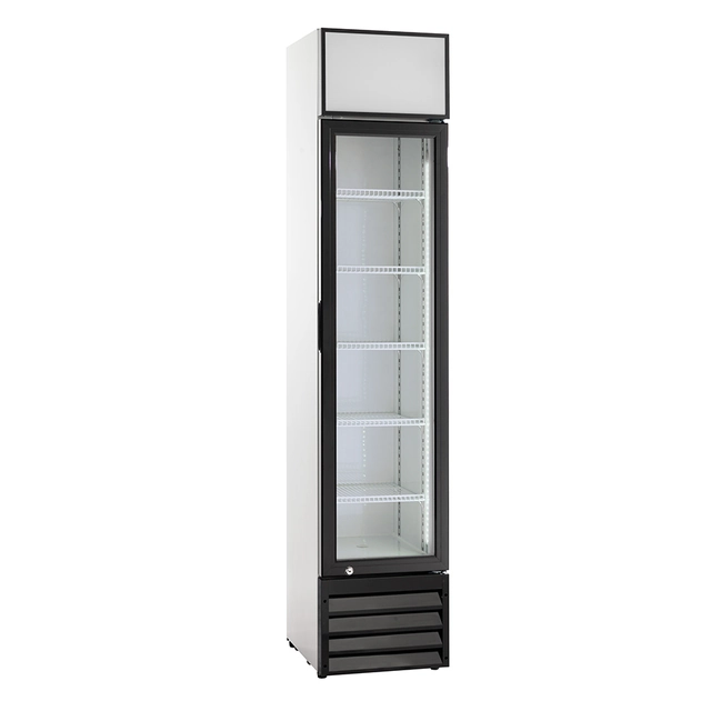 Armoire réfrigérée vitrée SD217E | 160l (RQ216)