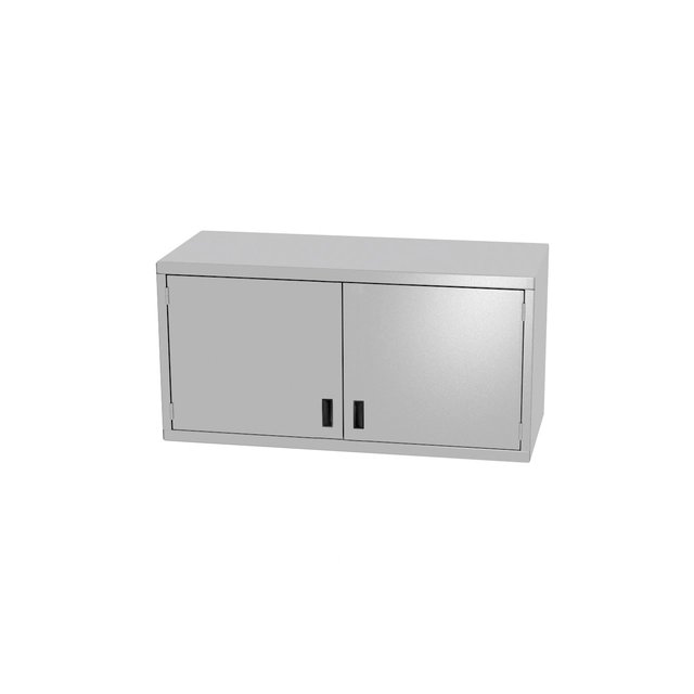 Armoire suspendue en acier inoxydable 100x30x60 Portes battantes Polgast 310103-2