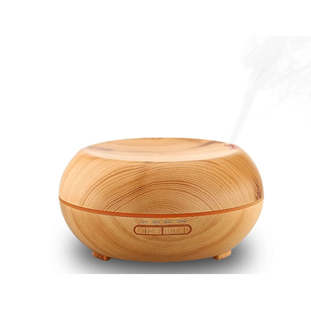 Aromacare Dharma light, difusor de aroma ultrassônico, madeira clara, 200 ml