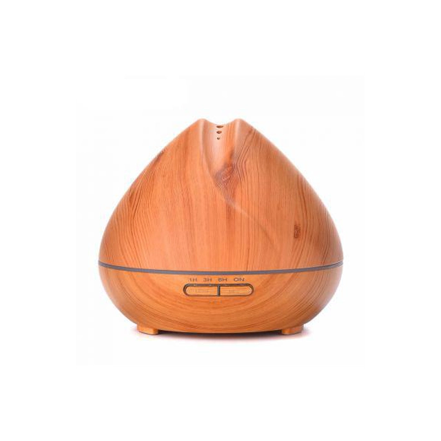 Aromacare Mandala Light, diffusore di aromi ad ultrasuoni, legno chiaro, 400 ml