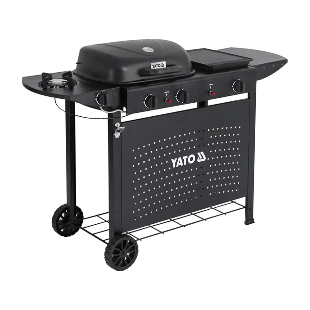 Asahi 3w1 11kW gasgrill med låg | YG-20008