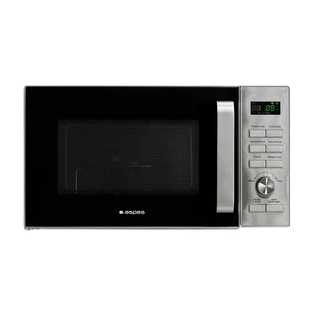 Aspes Microwave with Grill AMWC23900DGN Steel 900 W 23 L