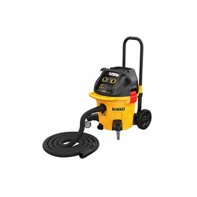 Aspirador de pó elétrico DeWalt DWV905H-QS 1400 W | 38 l | Classe de poeira: H | 230 V