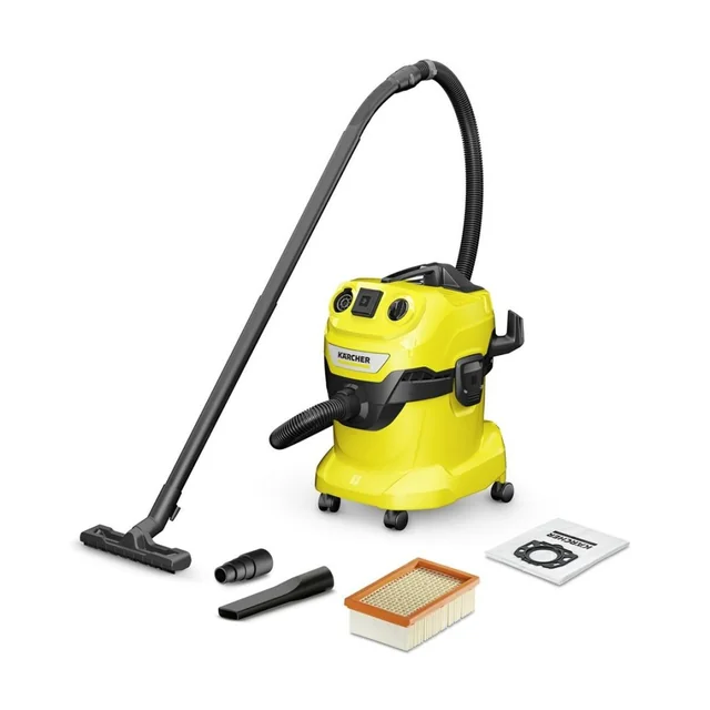 Aspirador de pó sem fio Kärcher 1.628-272.0 Amarelo Preto 1000 W