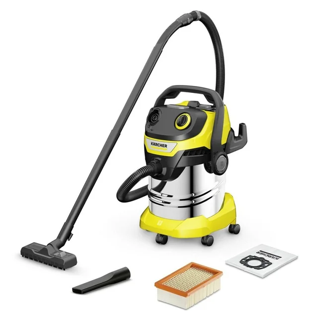 Aspirateur sans fil Kärcher WD 5 S V-25/5/22 Jaune Noir 1100 W