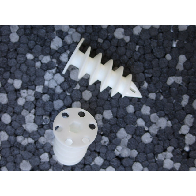 Assembly screw for polystyrene