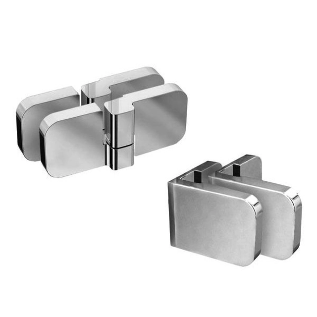 Assembly set for shower cabins and walls Ravak Brilliant and Walk-In, B SET, BVS2-L 100 chrome