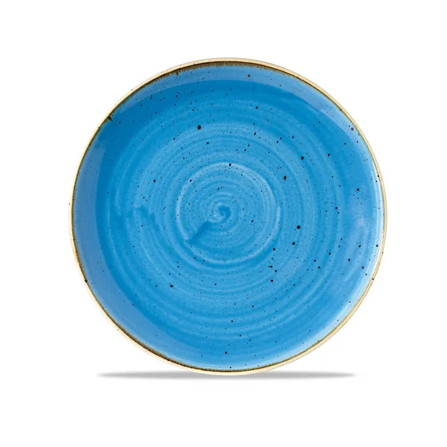 Assiette coupe Stonecast Bleuet Bleuet 217 mm