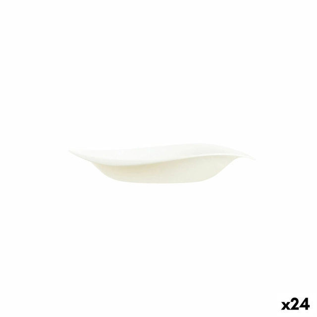 Assiette creuse Arcoroc Tendance Verre Beige (23 cm) (24 Pièces)