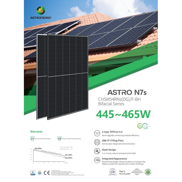 Astroenergie CHSM54RNs(DG)/F-BH 445 Watt