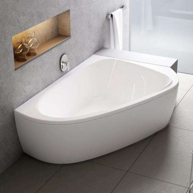 Asymmetric bath Ravak LoveStory II, right