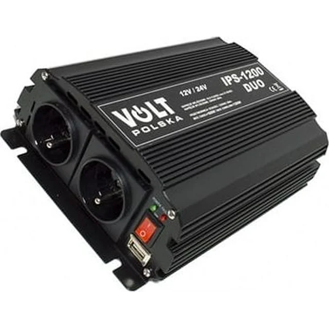 Átalakító Volt IPS-1200 DUO 12/24/230V 1200W