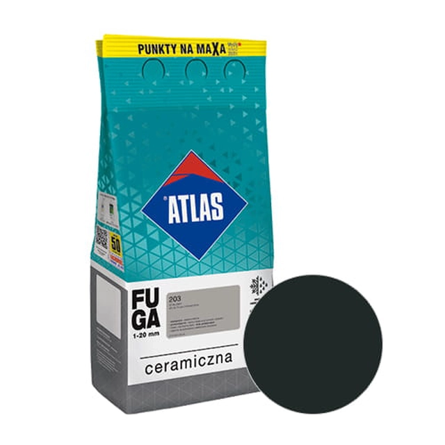 Atlas kerámia fugázó 5 kg grafit 037