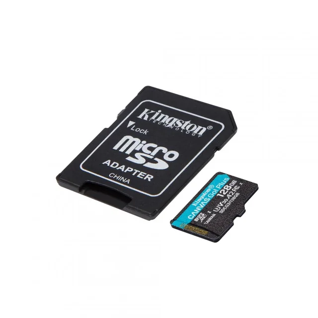 Atmiņas karte 256GB Kingston Canvas Go Plus MicroSDXC SDCG3/256GB