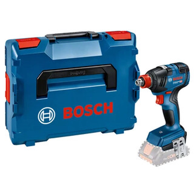 Atornillador de impacto inalámbrico Bosch GDX 18V-200 18 V | 200 Nm | 1/4 bit/1/4 pulgadas | Carbón sin escobillas | Sin batería ni cargador | en L-Boxx