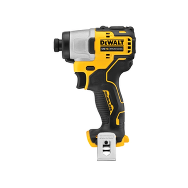 Atornillador de impacto inalámbrico DeWalt DCF801N-XJ con portapuntas 12 V | 165 Nm | 1/4 bits | Carbón sin escobillas | Sin batería ni cargador | En una caja de cartón