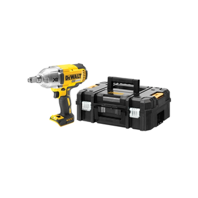 Atornillador de impacto inalámbrico DeWalt DCF899HNT-XJ 18 V | 950 Nm | 1/2 pulgadas | Carbón sin escobillas | Sin batería ni cargador | TSTAK en una maleta